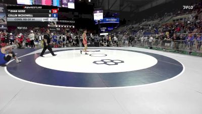 144 lbs Cons. Rd Of 64 - Jase Jaspers, IA vs Trey Gunderson, MN