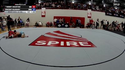 57 kg Cons. Round 3 - Henry Aslikyan, Berberyan Wrestling Club vs Vincent Kilkeary, Ohio RTC/ Titan Mercury Wrestling Club (TMWC)