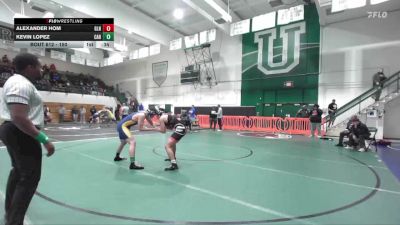 150 lbs Cons. Round 3 - Alexander Hom, Glendora vs Kevin Lopez, Carter