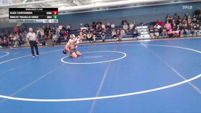 149 lbs Cons. Round 2 - Emilio Trujillo-Deen, Northern Colorado vs Alex Castaneda, Colorado Mesa University