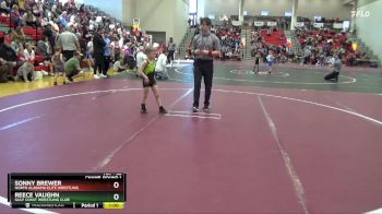 50 lbs Champ. Round 1 - Reece Vaughn, Gulf Coast Wrestling Club vs Sonny Brewer, North Alabama Elite Wrestling