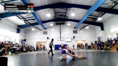 126 lbs Cons. Quarter - Ethan Watts, Picayune High School vs Karson Rozas, Rayne