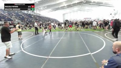 88 lbs Semifinal - Paulele Peters, LV Bears WC vs Braxten Serrano, Stout Wrestling Academy