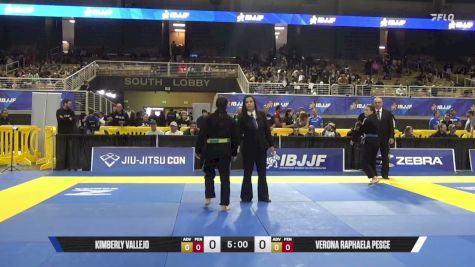 Verona Raphaela Pesce vs Kimberly Vallejo 2026 Pan Jiu Jitsu IBJJF Championship
