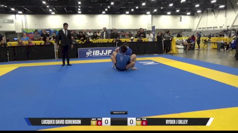 Ryder J Dilley vs Lucques David Sorenson 2025 World IBJJF Jiu-Jitsu No-Gi Championship