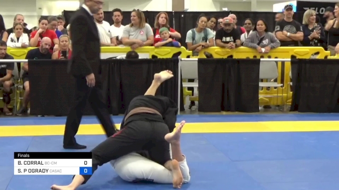 BRIANNE CORRAL vs SHANNON P OGRADY 2023 World Master IBJJF Jiu-Jitsu ...