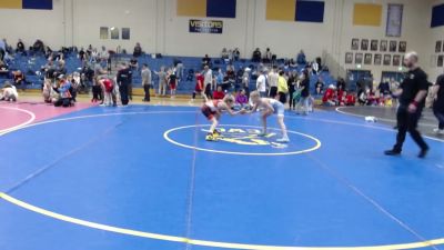 75-80 lbs 1st Place Match - Asher Beeson, Middleton Wrestling Club vs Benton Hughes, Middleton Wrestling Club