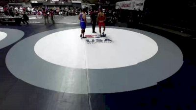 215 lbs Cons. Semis - Michael Fleurant vs Anthony Baeza, Firebaugh High School Wrestling