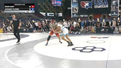 132 lbs Cons. Rd Of 64 - Noah Hart, Tennessee vs Anthony Flores, Idaho