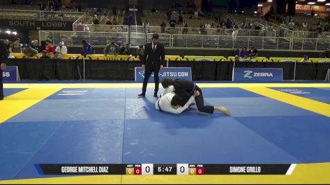 Simone Grillo vs George Mitchell Diaz 2025 Pan Jiu Jitsu IBJJF Championship