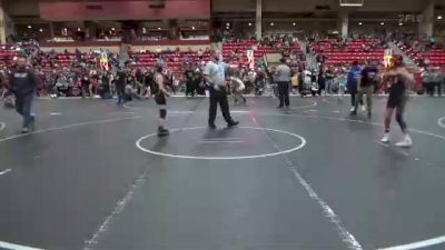 88 lbs Quarterfinal - Joshua Eddie, U-Town Hammers Wrestling vs Rocky Thompson, Open Mats Wrestling Club