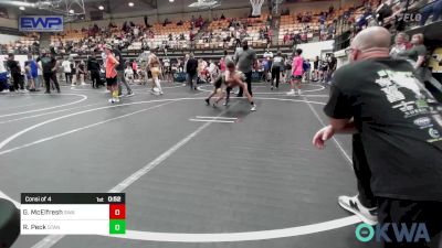 73 lbs Consi Of 4 - Gage McElfresh, Shelton Wrestling Academy vs Ryker Peck, Standfast OKC