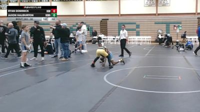 68 lbs Cons. Round 3 - Ryan Dominick, NDWA vs Jaxon Haliburton, Northern Delaware Wrestling Academny