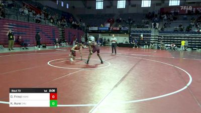 141 lbs Consi Of 8 #1 - Dante Frinzi, Harvard vs Kellen Aure, Central Michigan