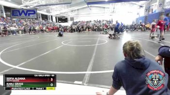 65 lbs Round 1 - Sofia Aldana, South Dakota vs Karli Grass, Greater Heights