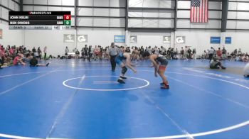 144 lbs Allday - John Kelri, RALEIGH AREA WOLFPACK RED vs Ben Owens, HANOVER HAWKEYE