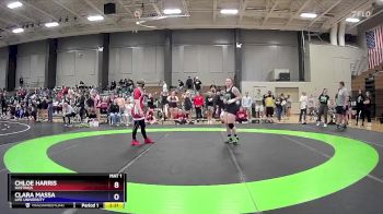 180 lbs Cons. Round 3 - Chloe Harris, Hastings vs Clara Massa, Life University