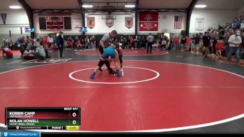 132 lbs Cons. Round 2 - Korbin Camp, Van Buren County vs Nolan Howell, Clear Creek-Amana