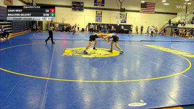 165 lbs Champ. Round 2 - Cash Bray, Carl Albert State vs Braxton McAvey, Fort Hays Tech Northwest