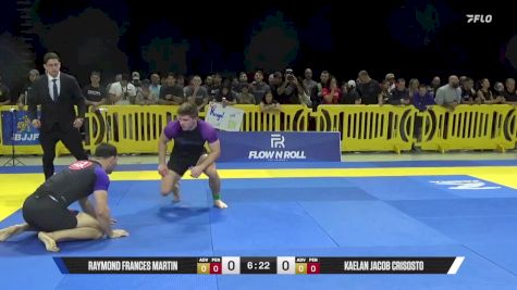 Kaelan Jacob Crisosto vs Raymond Frances Martin 2025 Pan IBJJF Jiu-Jitsu No-Gi Championship