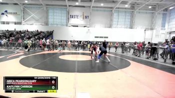 145 lbs Round 1 - Arica PearsonLeary, Deep Roots Wrestling Club vs Kaitlynn Carrion, Club Not Listed