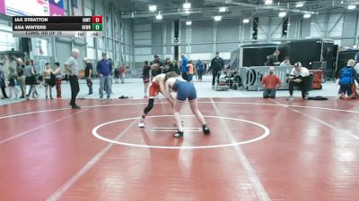 110 lbs Cons. Rd Of 16 - Jax Stratton, Inland Northwest Wrestling Training Center vs Asa Winters, Hermiston Wrestling