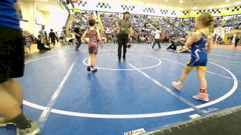 62 lbs Rr Rnd 2 - Raighan Pemberton, Newkirk Takedown Club vs Delilah Stark, Tiger Trained Wrestling