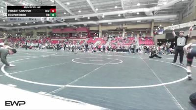 92 lbs Round 2 (4 Team) - Vincent Crafton, Nebraska Boyz vs Cooper Reed, Task Force Mustang
