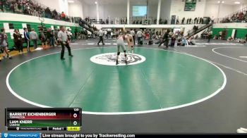 120 lbs Cons. Round 3 - Barrett Eichenberger, Torrington vs Liam Knerr, Laramie