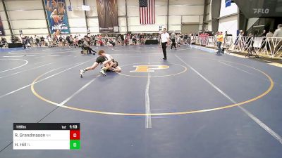 119 lbs Round Of 64 - Ryan Grandmason, NH vs Howard Hill, FL