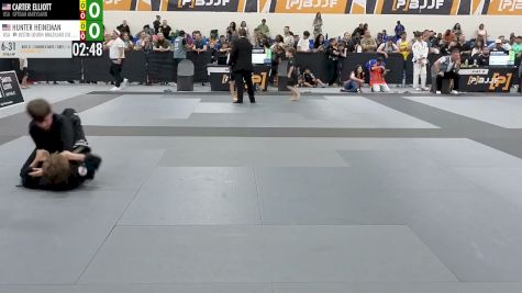 CARTER ELLIOTT vs HUNTER HEINEMAN 2026 PBJJF Pan American Jiu-Jitsu Championships