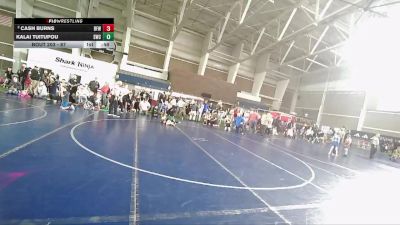 67 lbs Quarterfinal - Kalai Tuitupou, Shootbox Wrestling Club vs Cash Burns, BFW