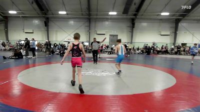 88 lbs Rr Rnd 2 - Tyler Downey, Morris Fitness Wrestling Club - (B) vs Elijah Merritt, Roundtree Wrestling Academy