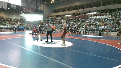 4A 138 lbs Quarterfinal - Jaxon Burkhalter, Gentry vs Kingston Pratt, Robinson