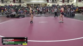 170 lbs Quarterfinal - Mya Ellsworth, Union, LaPorte City vs Reece Schrader, Bettendorf