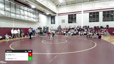 150 lbs Round Of 32 - Braden Hite, Brother Martin High School vs Findley Smout, Christian Brothers