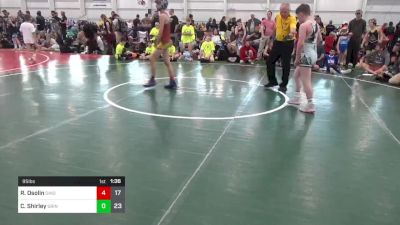95 lbs Round 2 - Ryan Osolin, Ohio Gold 14K vs Chase Shirley, Grindhouse W.C.