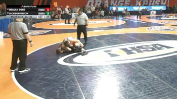 3A 126 lbs Cons. Round 1 - Declan Sons, St. Charles (East) vs Jackson Olson, Rockton (Hononegah)