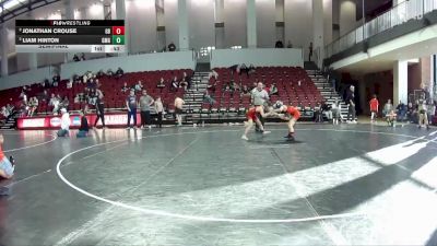 86 lbs Semifinal - Jonathan Crouse, Hickory Wrestling Club vs Liam Hinton, Gold Medal Grappling