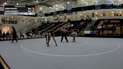 144 lbs Quarters & 1st Wb (16 Team) - Aiden Buchan, Woodland, Cartersville vs Aaron Bennett, Ware County