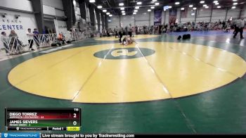 115 lbs Rd# 6- 9:00am Saturday Final Pool - James Sievers, Minion Green vs Diego Torrez, Agression Legionaries