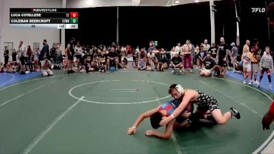 95 lbs Round 2 (4 Team) - Luca Cotellese, Triumph Trained vs Coleman Beercroft, CTWHALE ORCA