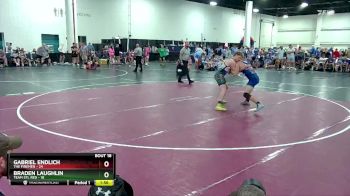 150 lbs Round 3 (16 Team) - Gabriel Endlich, The Firemen vs Braden Laughlin, Team STL Red