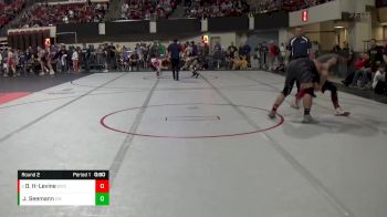 235 lbs Round 2 - Dusty Heist-Levine, Bozeman Wrestling Club vs Jordon Seemann, Crazy Mountain