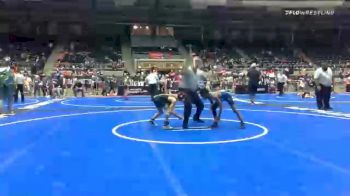 67 lbs Prelims - Tejon Beals, Harvey Twisters vs Bradley Bauman, Kodiak Attack