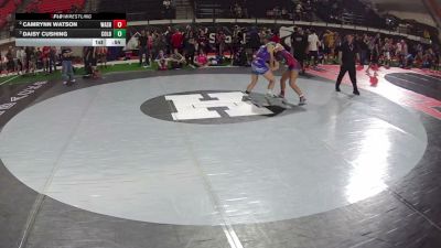 140 lbs Semis - Daisy Cushing, Colorado vs Camrynn Watson, Washington