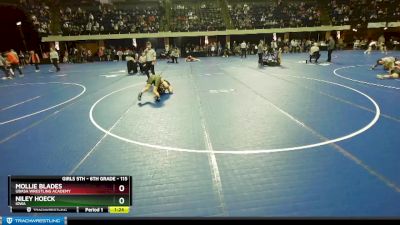 115 lbs Round 2 - Niley Hoeck, Iowa vs Mollie Blades, Ubasa Wrestling Academy