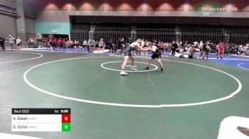 170 lbs Consi Of 16 #1 - Kane Baker, Riverton vs Gage Victor, Rio Rancho