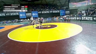Boys 3A 113 lbs Cons. Round 4 - Kemper Clark, Roosevelt vs Eduardo Gonzalez, Lynnwood