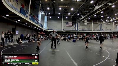 72 lbs Round 8 (10 Team) - Matthew Bly, Mat Assassins vs Kaleb Dempsey, NOVA WC